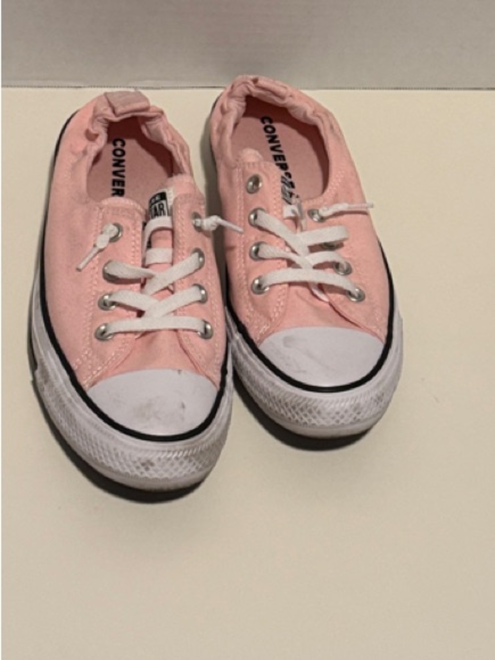 Converse Pink Low-Top Canvas Sneakers